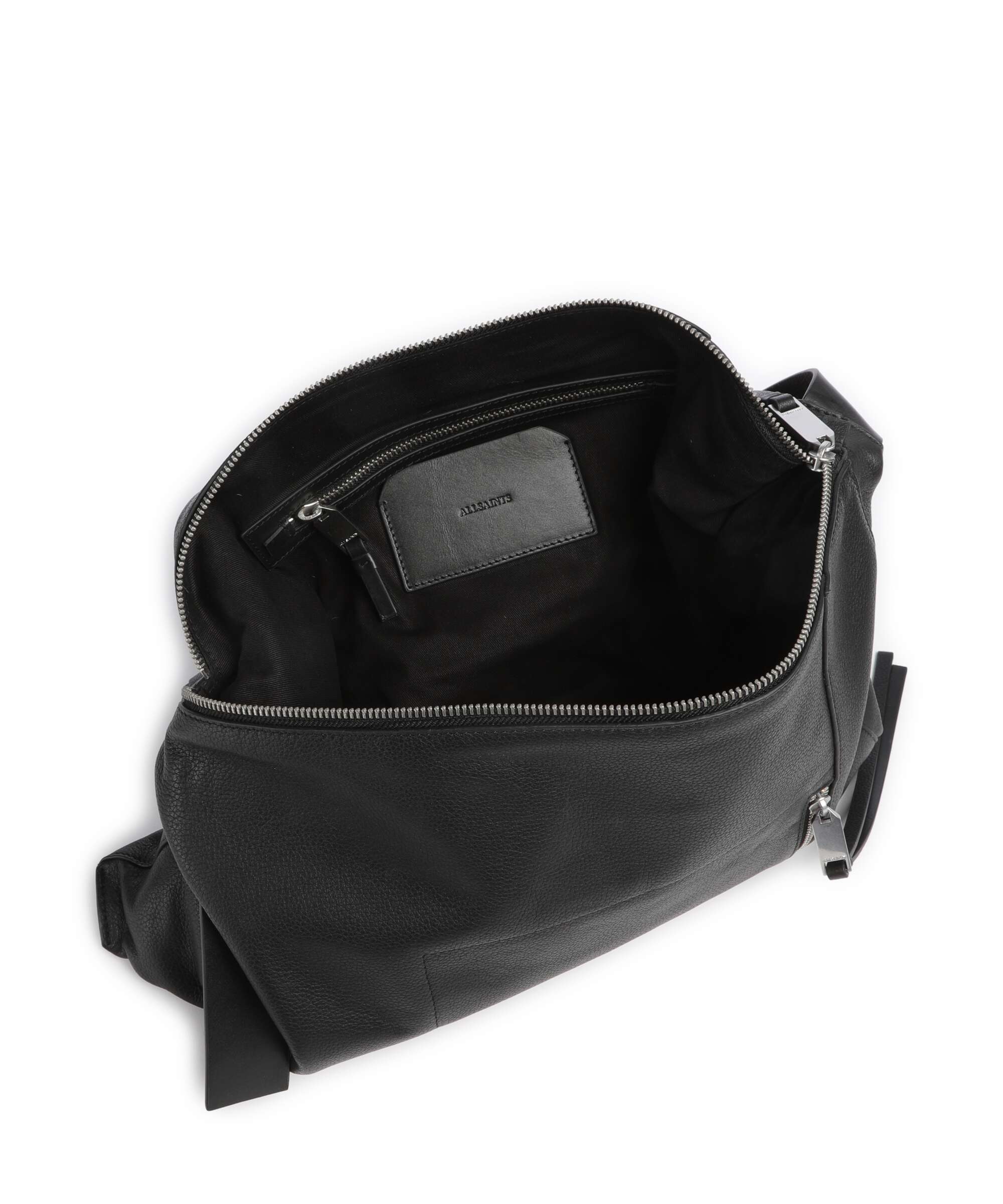 AllSaints Alba Hobo bag black/silver