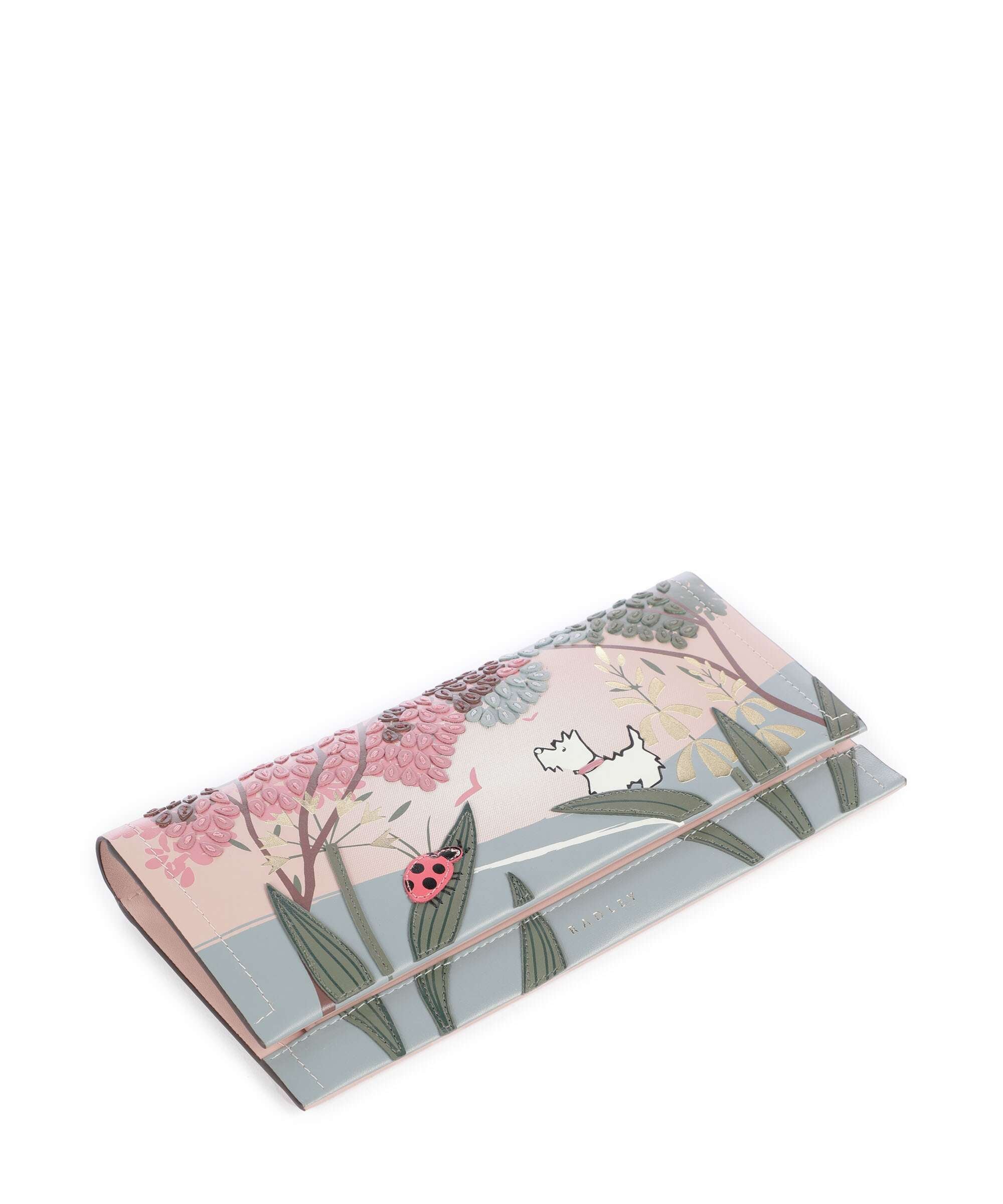 Radley London Spring Meadow Wallet prairie pink