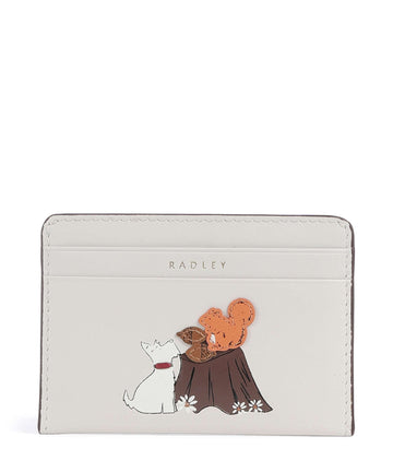 Radley London Autumn Leaves Etui na karty kredytowe snow