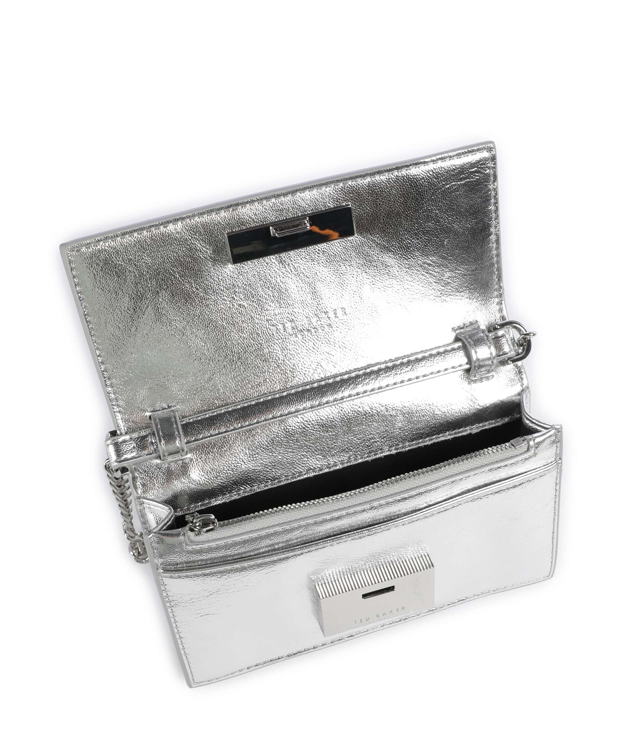 Ted Baker Mahiria Crossbody bag silvercol