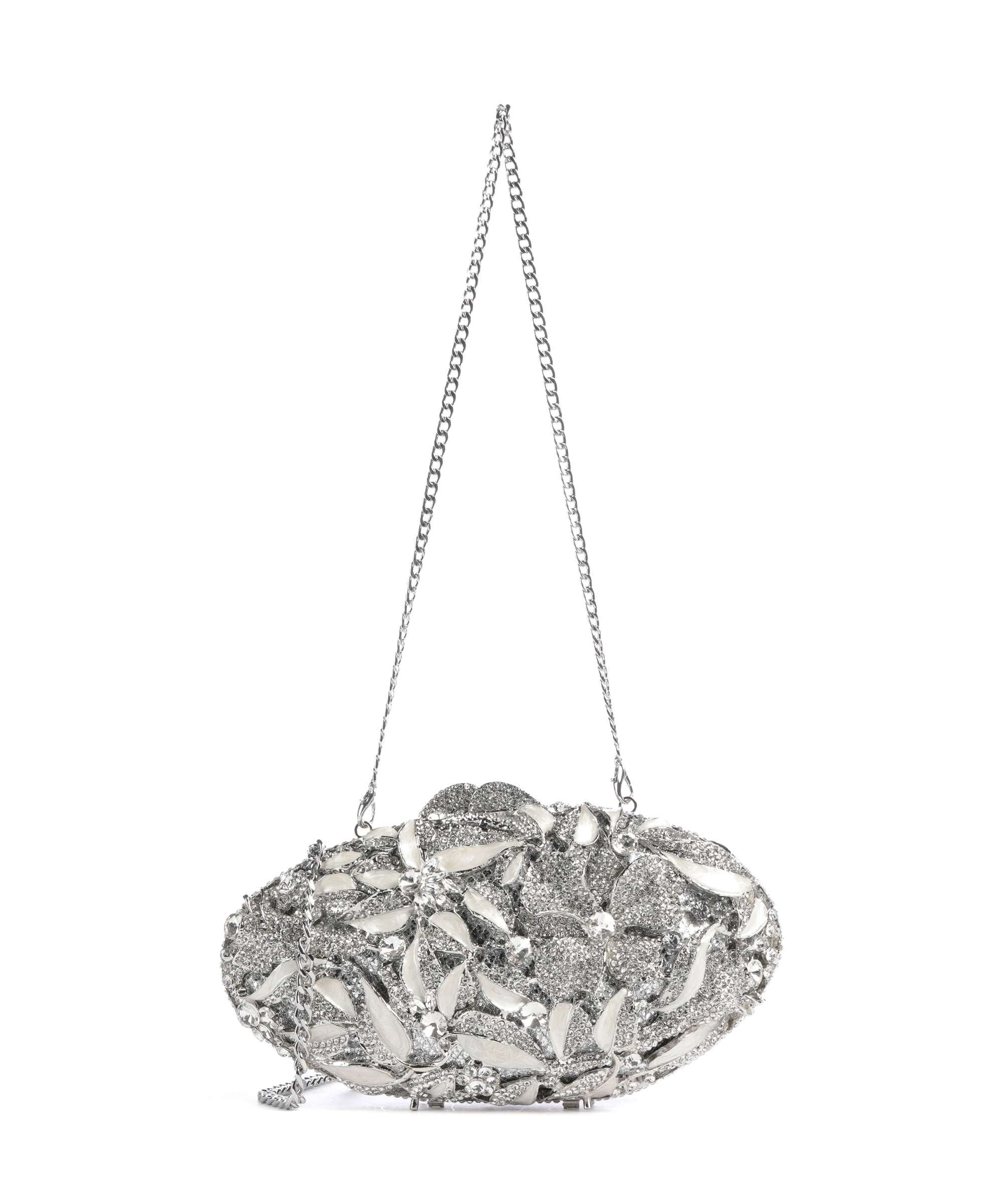 Dune London Extravagant Crossbody bag silver