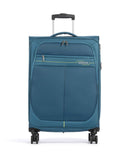 American Tourister Deep Dive Walizka na 4 kołach teal/lime