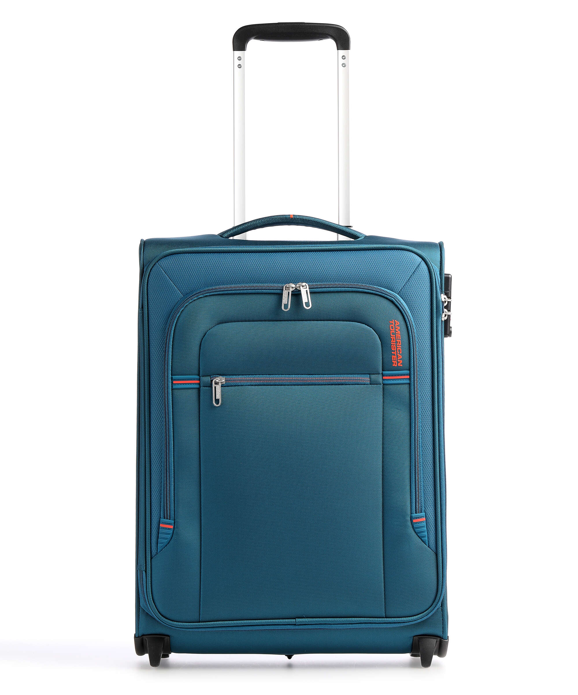 American Tourister Crosstrack Trolley (2 wheels) navy/orange