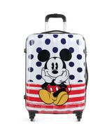 American Tourister Disney Legends Walizka na 4 kołach mickey blue dots
