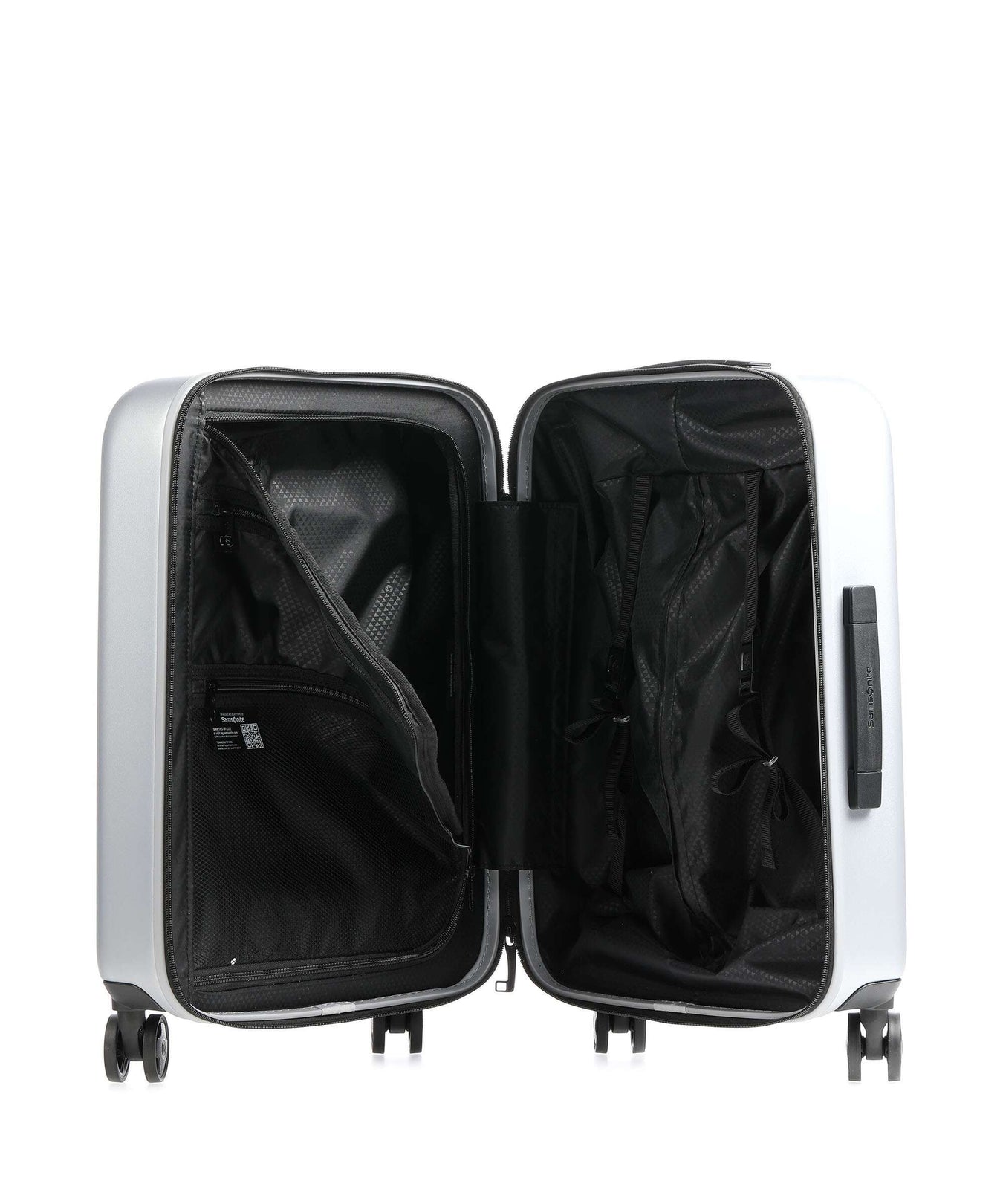 Samsonite Quadrix Spinner (4 wheels) silver