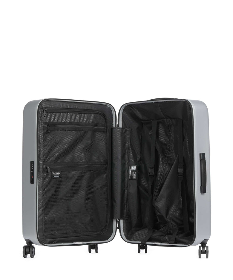 Samsonite Quadrix Spinner (4 wheels) silver