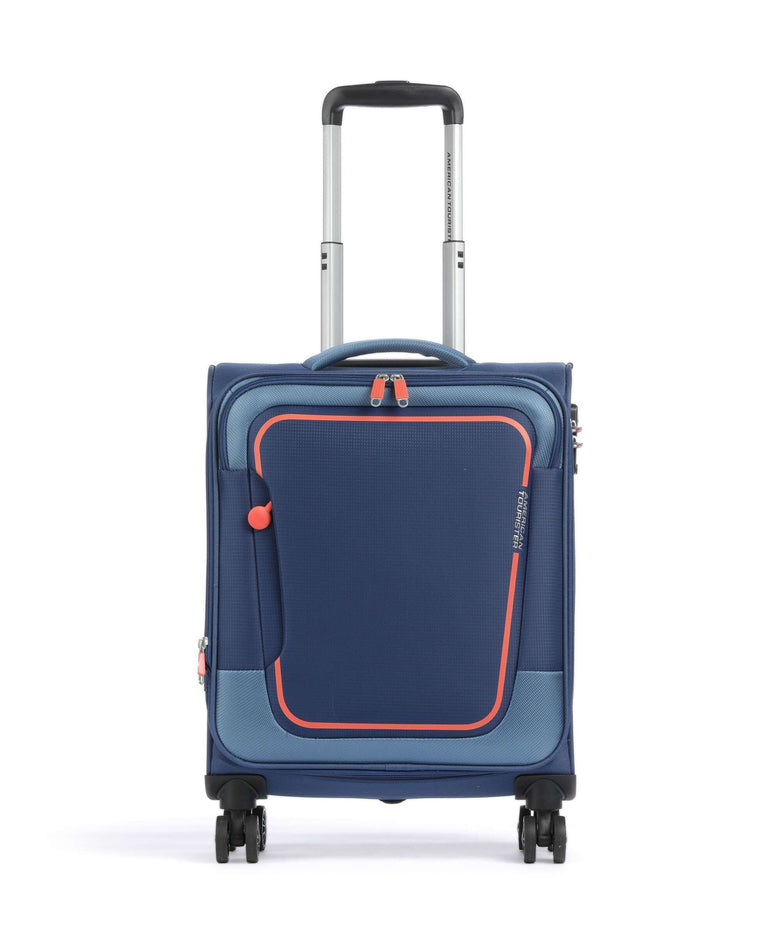 American Tourister Pulsonic Spinner (4 wheels) combat navy