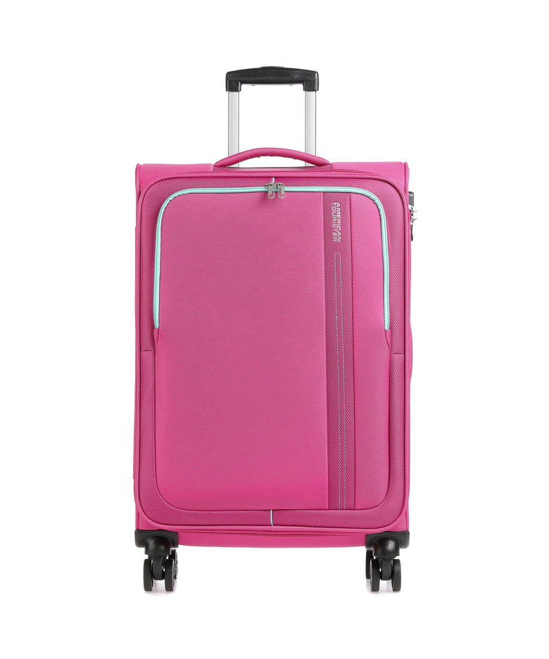 American Tourister Sea Seeker Spinner (4 wheels) deep fuchsia