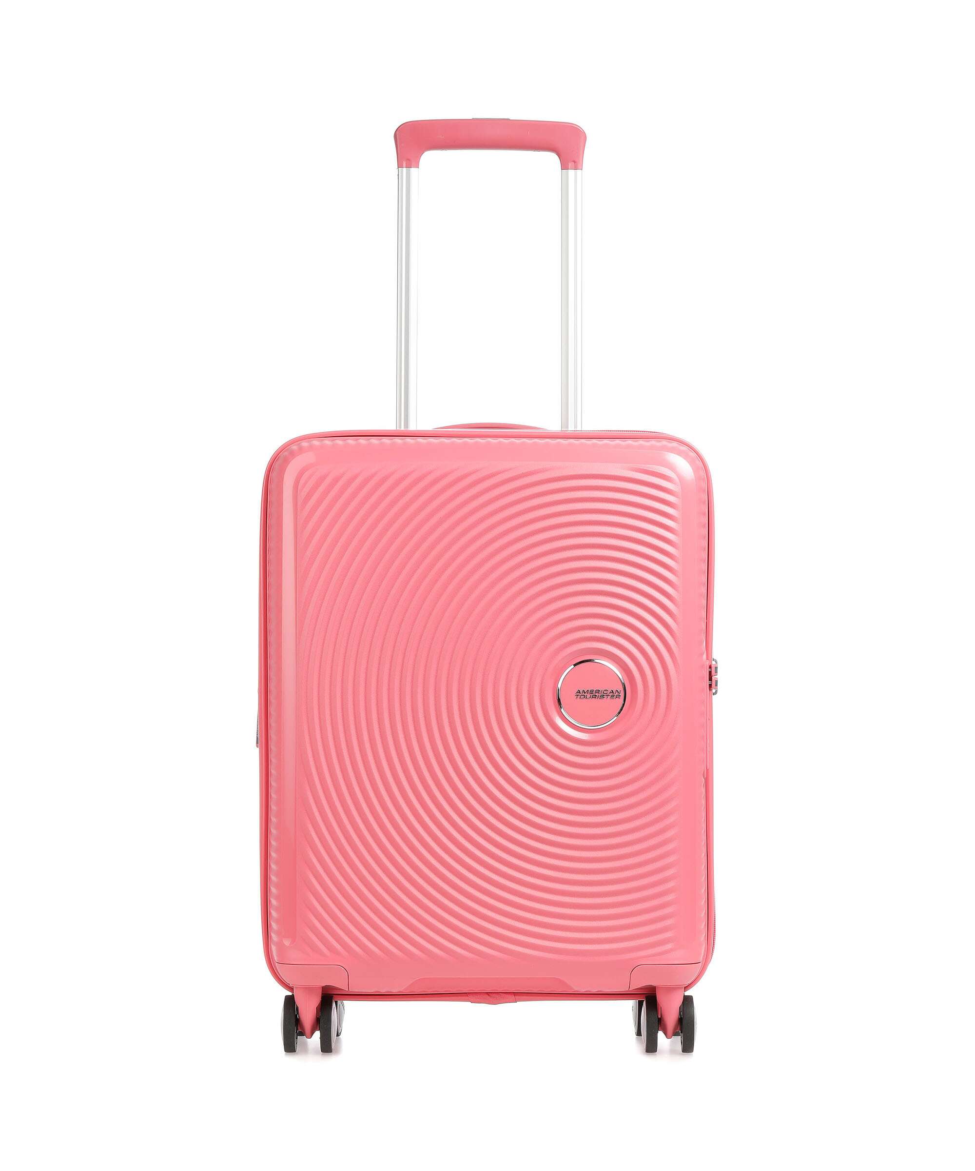 American Tourister Soundbox Spinner (4 wheels) sun kissed coral