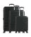 American Tourister High Turn Suitcase set (4 wheels) matte black