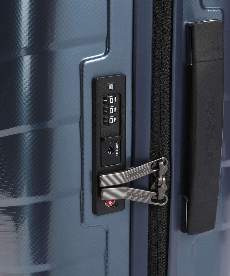 Samsonite Attrix EXP Spinner (4 wheels) steel blue