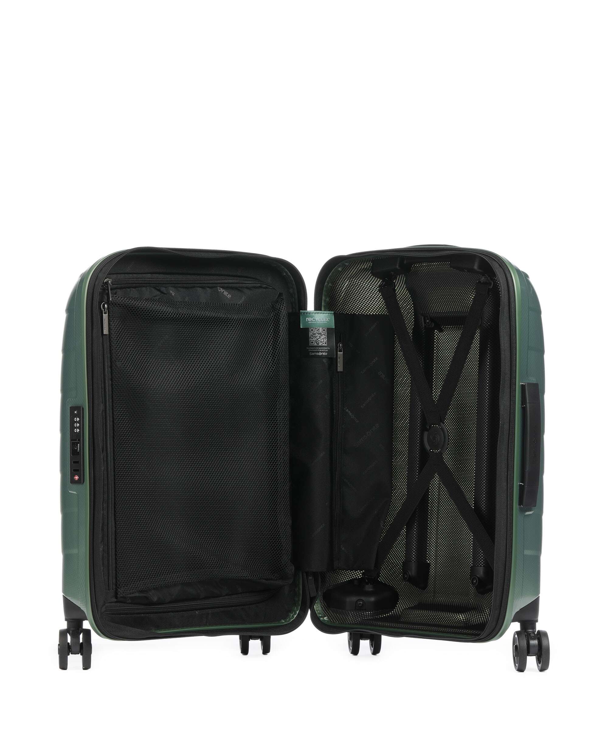 Samsonite Attrix EXP Spinner (4 wheels) basil green