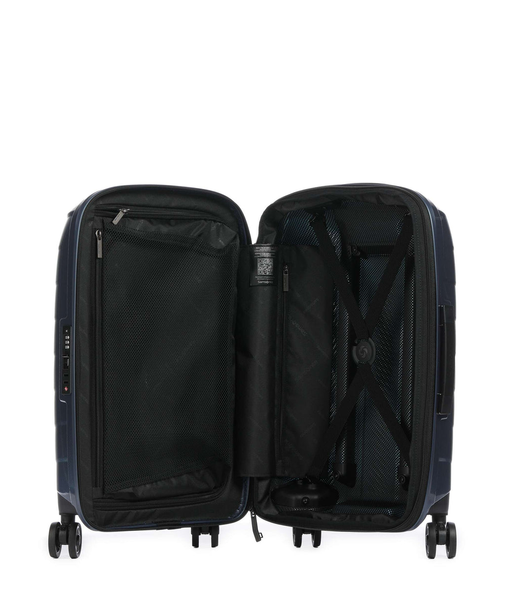 Samsonite Attrix EXP Spinner (4 wheels) steel blue