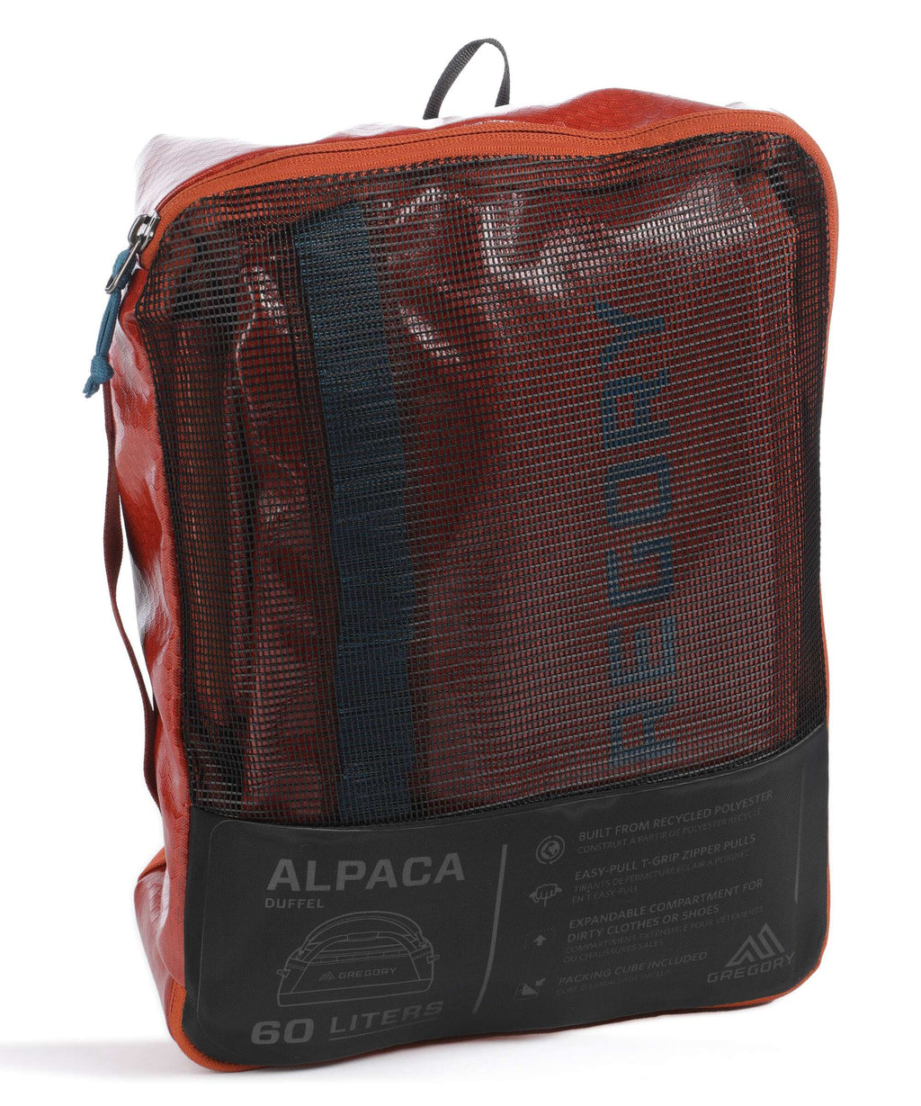 Gregory Alpaca 60 Travel bag redrock