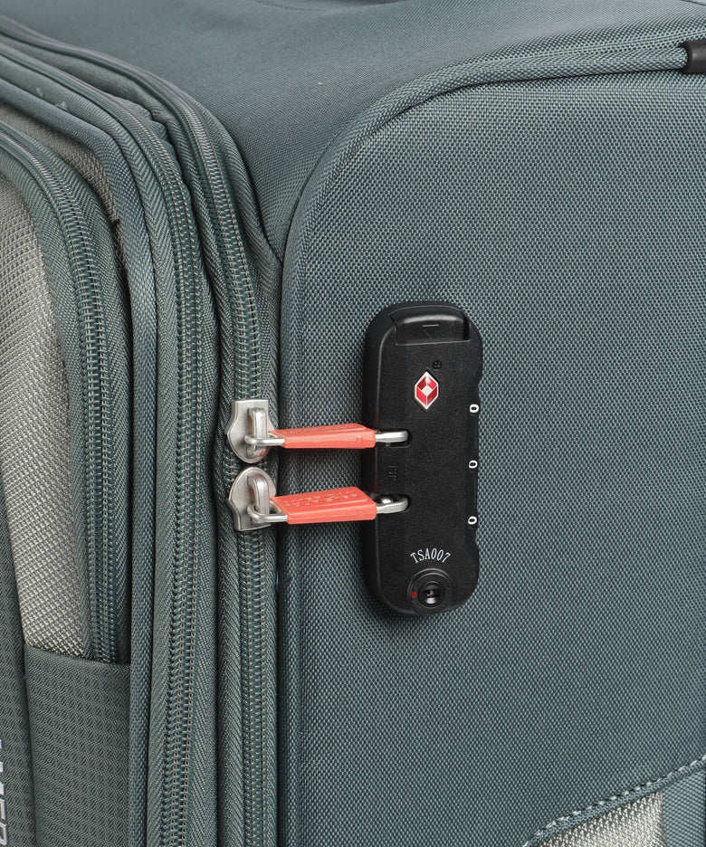 American Tourister Pulsonic Spinner (4 wheels) dark forest