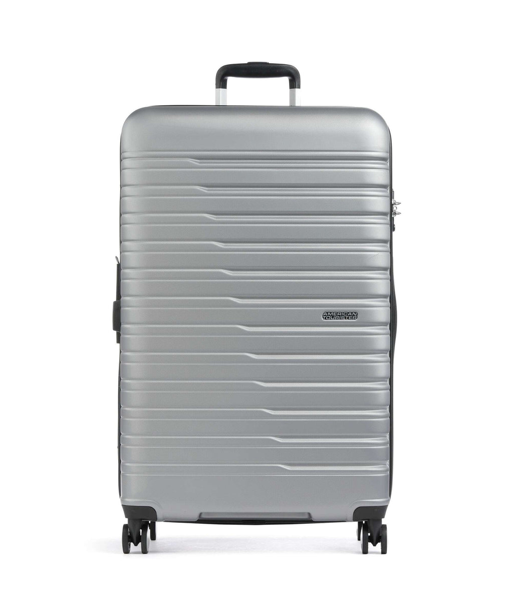 American Tourister Flashline Spinner (4 wheels) sky silver
