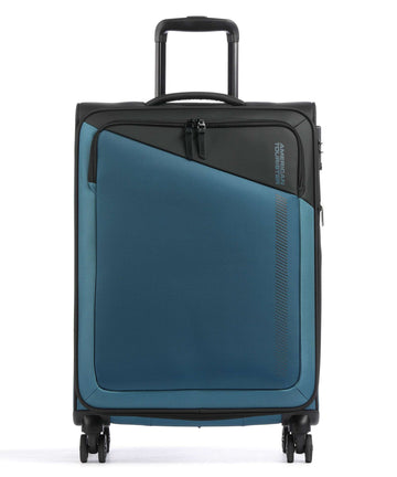 American Tourister Daring Dash Spinner (4 wheels) black/blue
