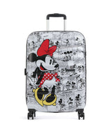American Tourister Wavebreaker Disney Walizka na 4 kołach minnie comics/white