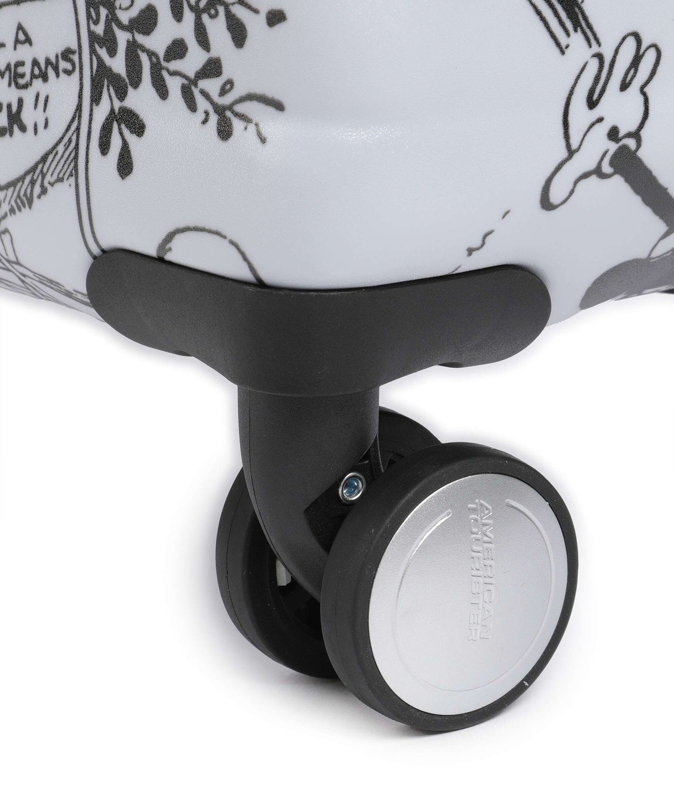 American Tourister Wavebreaker Disney Spinner (4 wheels) minnie comics/white