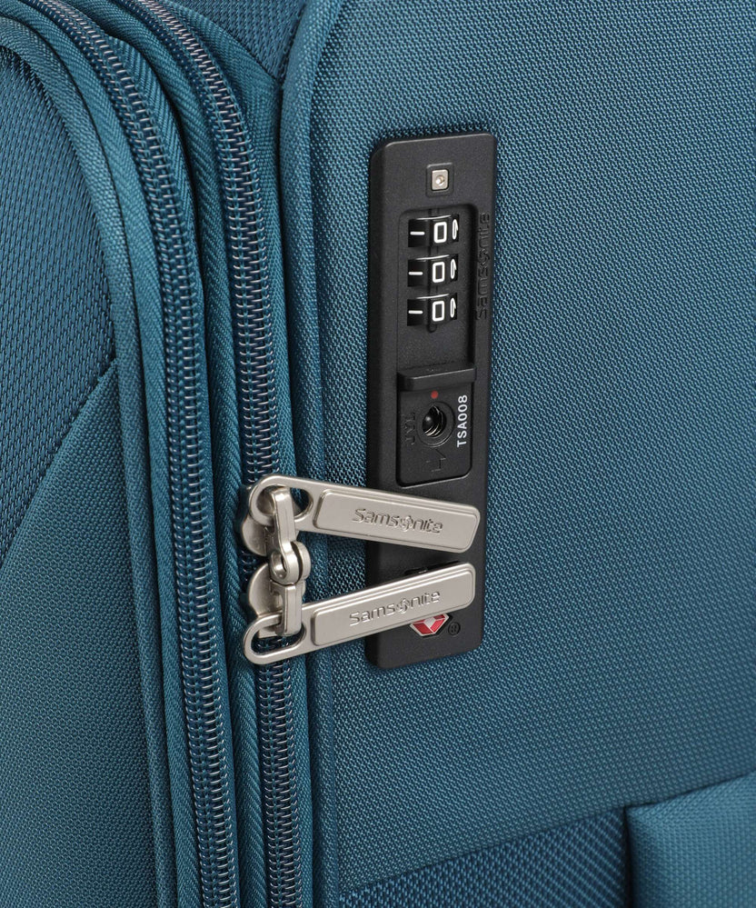 Samsonite Base Breeze Spinner (4 wheels) petrol blue