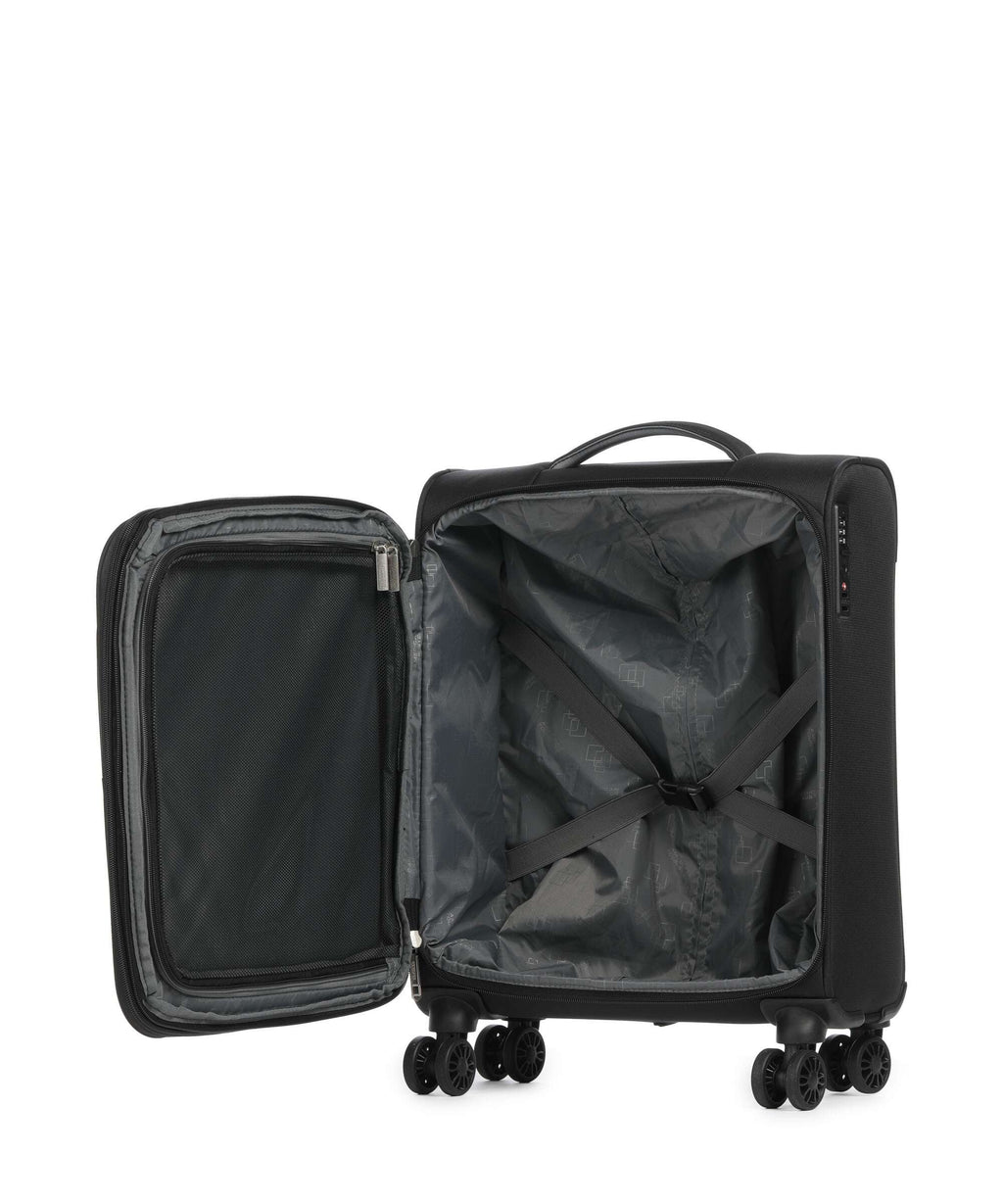 American Tourister Cloudrider S Spinner (4 wheels) jet black