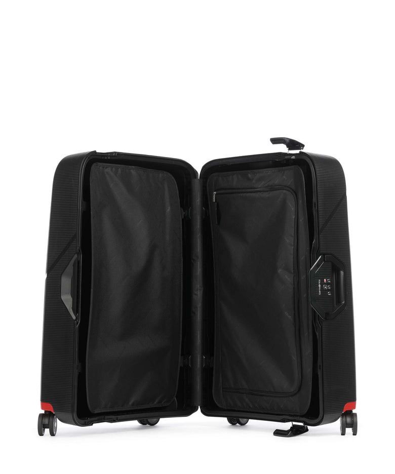 Samsonite Magnum Eco Spinner (4 wheels) black/red