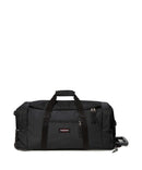 Eastpak Leatherface M + Torba podróżna na kółkach black