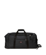 Eastpak Leatherface M + Torba podróżna na kółkach black