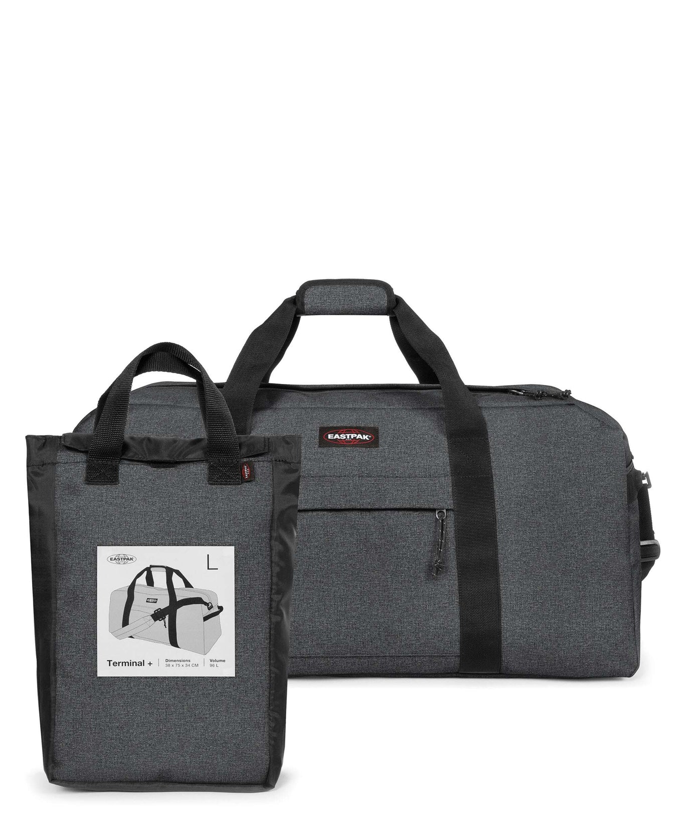 Eastpak Terminal + Travel bag black denim