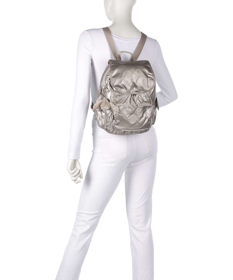 Kipling Basic City Pack S Backpack metallic glow