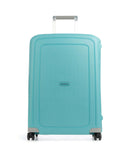 Samsonite S'Cure Walizka na 4 kołach aqua blue