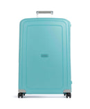 Samsonite S'Cure Walizka na 4 kołach aqua blue