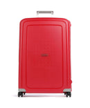 Samsonite S'Cure Walizka na 4 kołach crimson/red