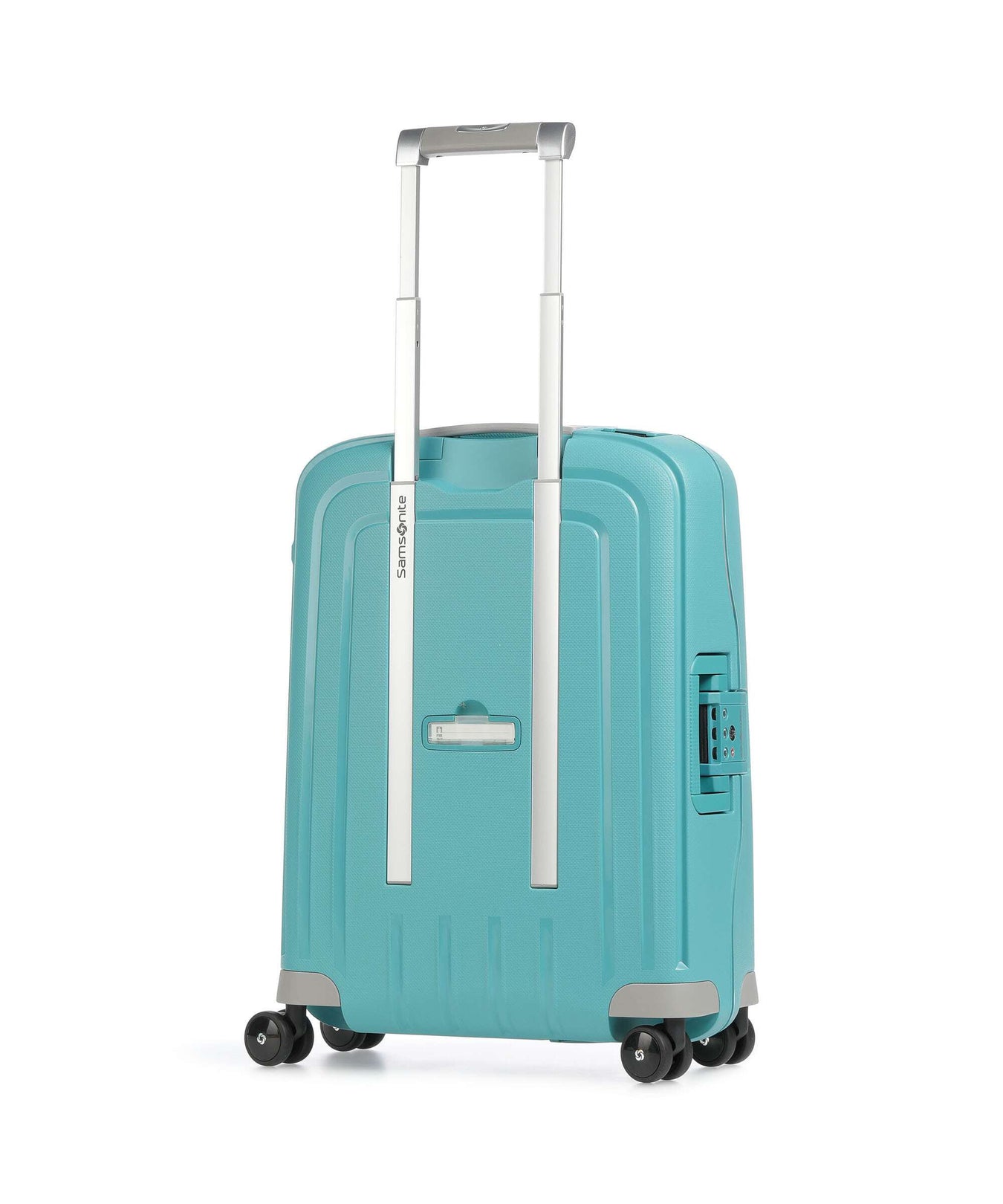 Samsonite S'Cure Spinner (4 wheels) aqua blue