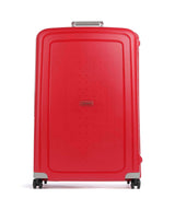 Samsonite S'Cure Walizka na 4 kołach cimson red