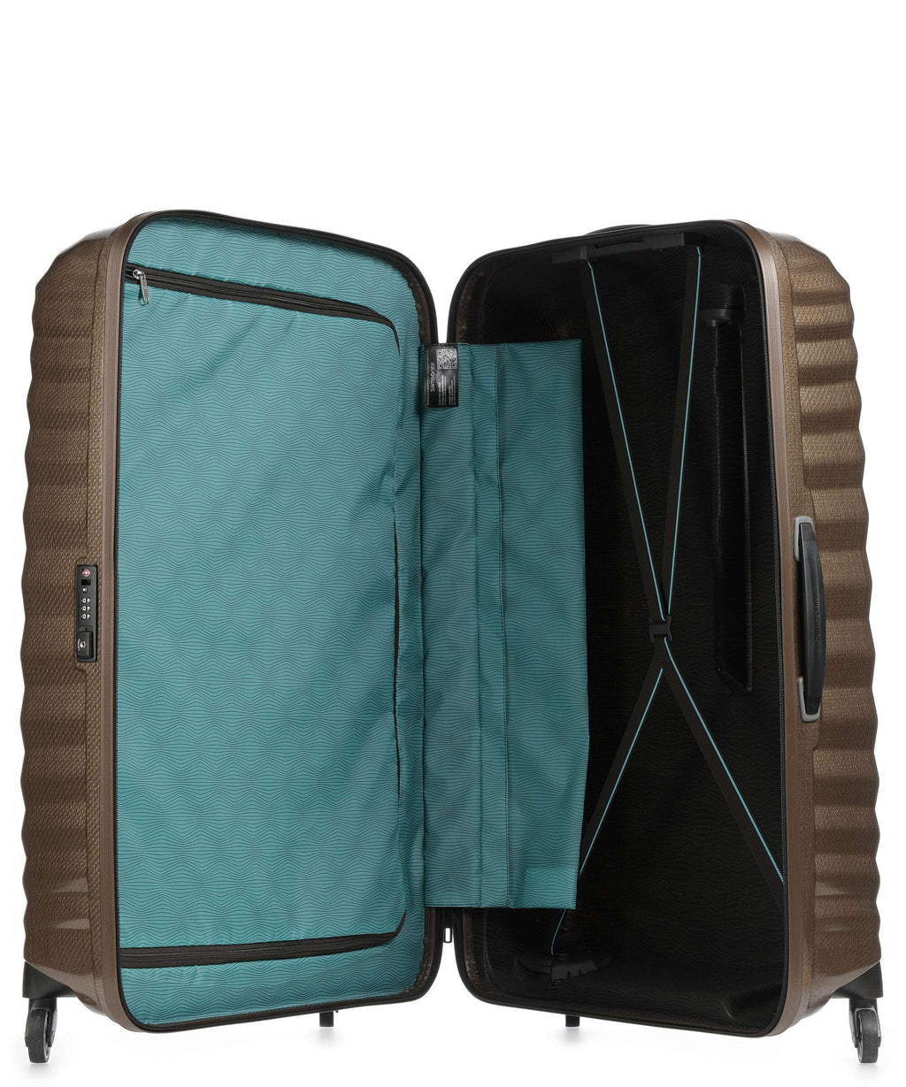 Samsonite Lite Shock Spinner (4 wheels) sand
