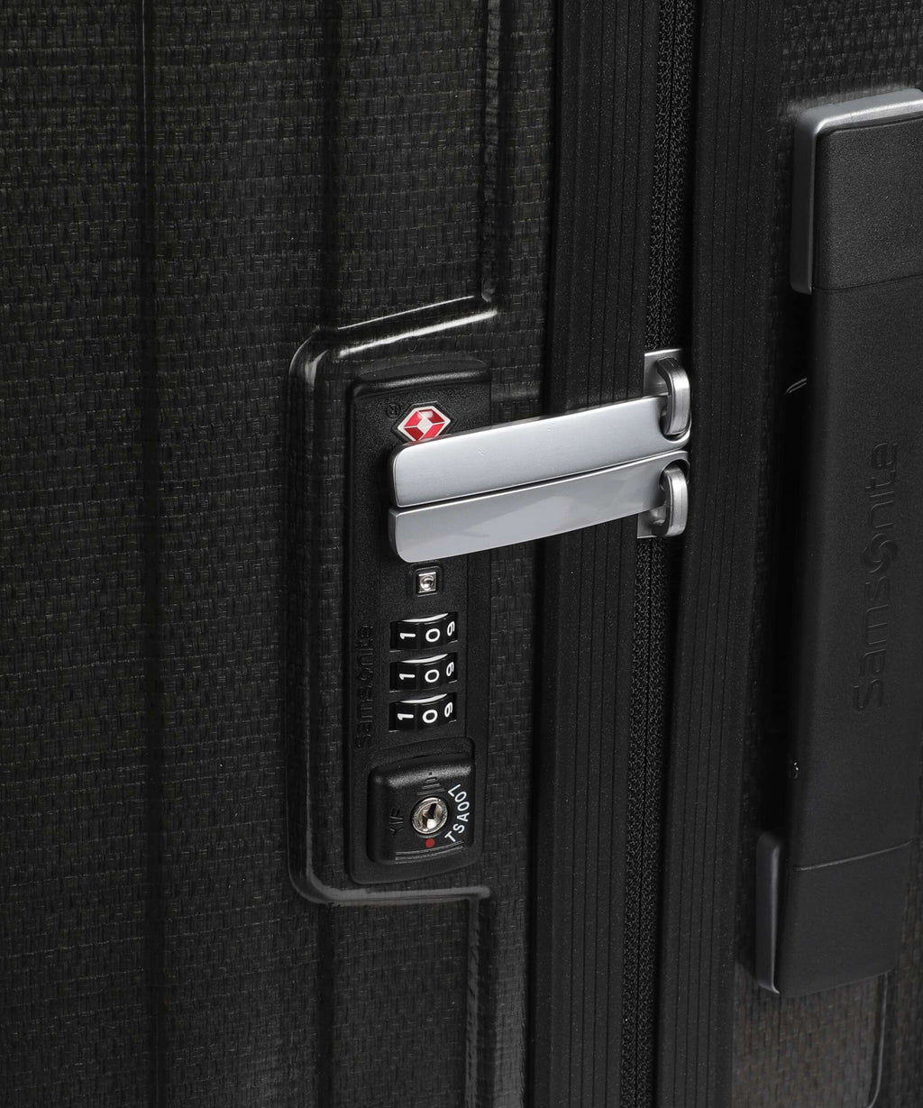 Samsonite Lite-Box Spinner (4 wheels) black