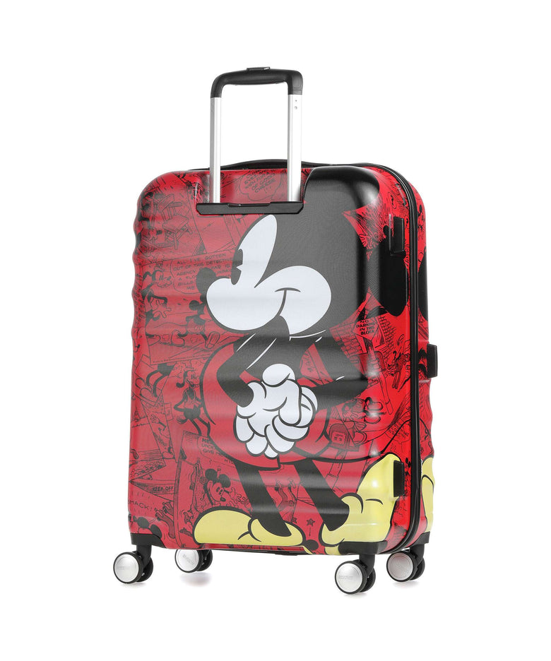 American Tourister Wavebreaker Disney Spinner (4 wheels) mickey comics red