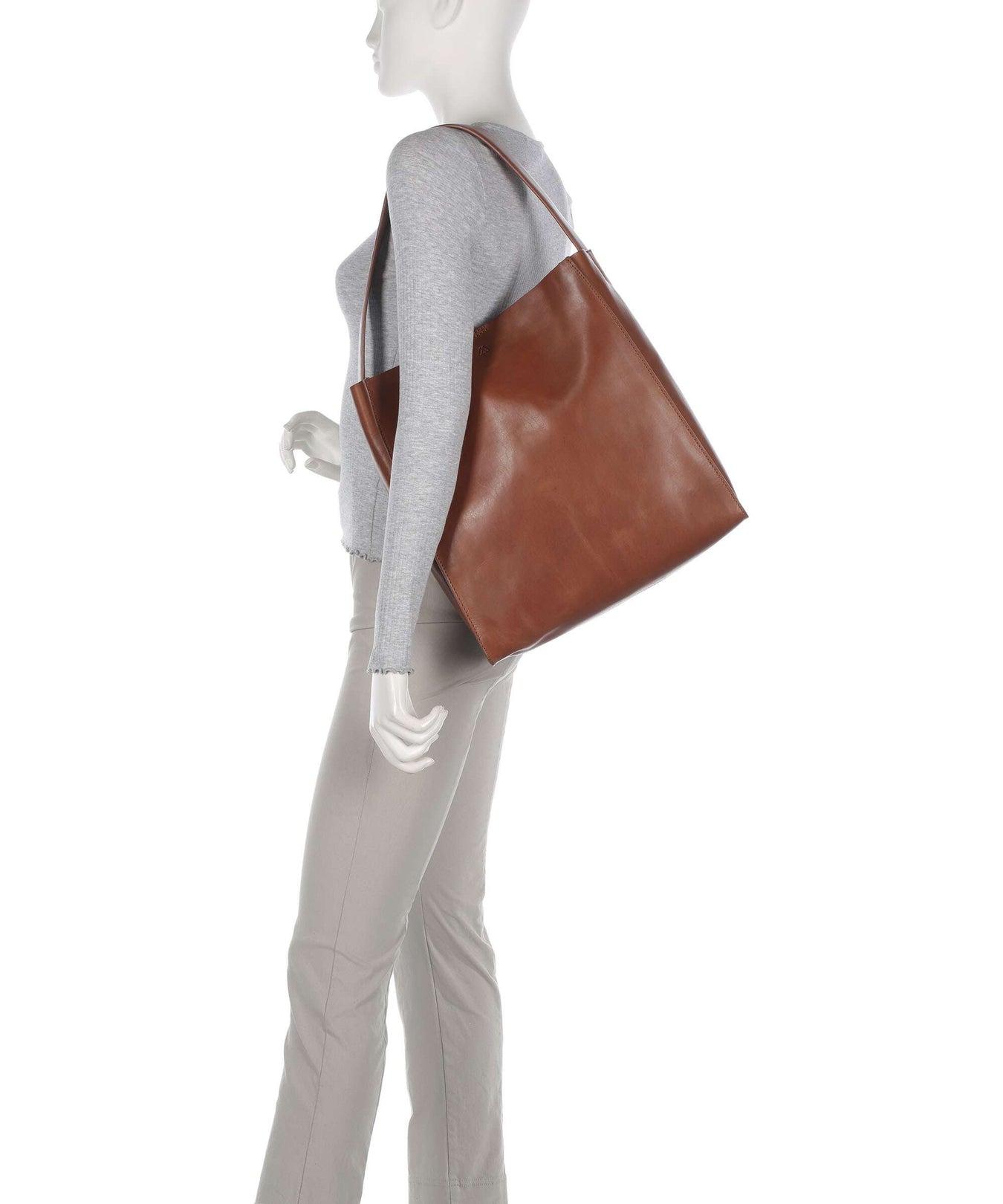 Markberg Keira Hobo bag chestnut