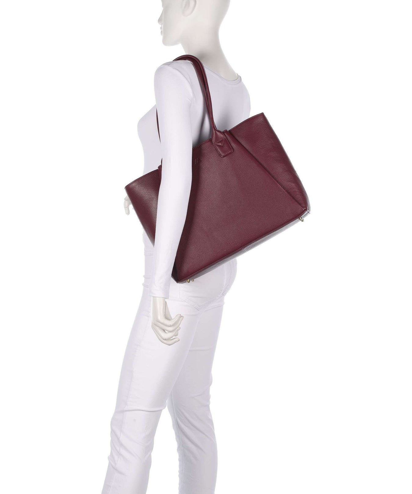 Markberg Saya Tote bag burgundy/gold