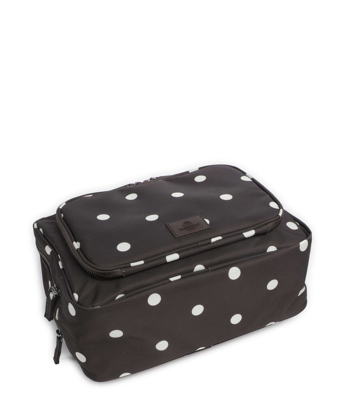 Markberg Guard Toiletry bag polka dot/brown