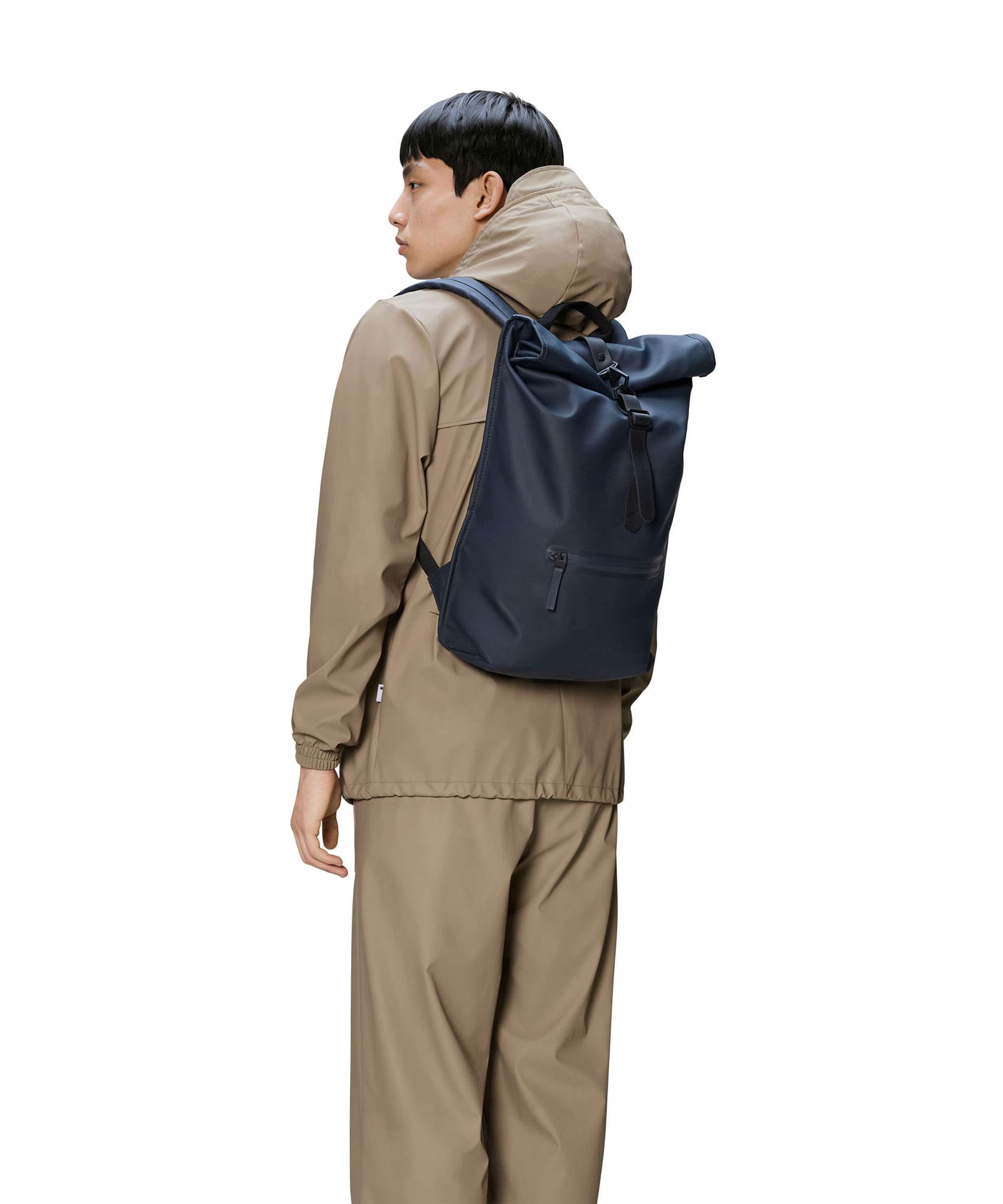 Rains Rolltop backpack navy