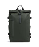 Rains Large Rolltop Backpack green