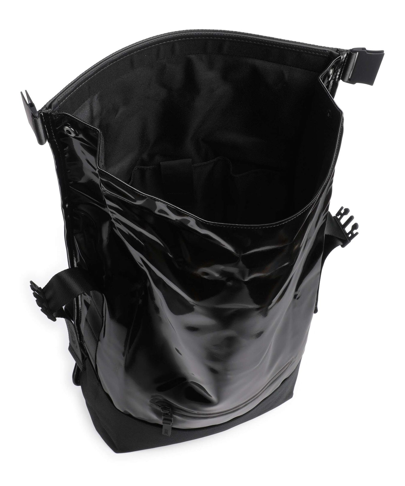 Rains Trail Rolltop backpack night