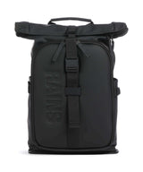 Rains Texel Moulded Rolltop Backpack black