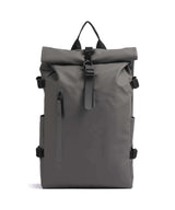 Rains Large Rolltop Backpack grey
