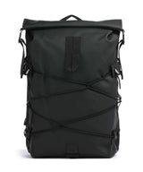 Rains Trail Cord Rolltop Backpack black