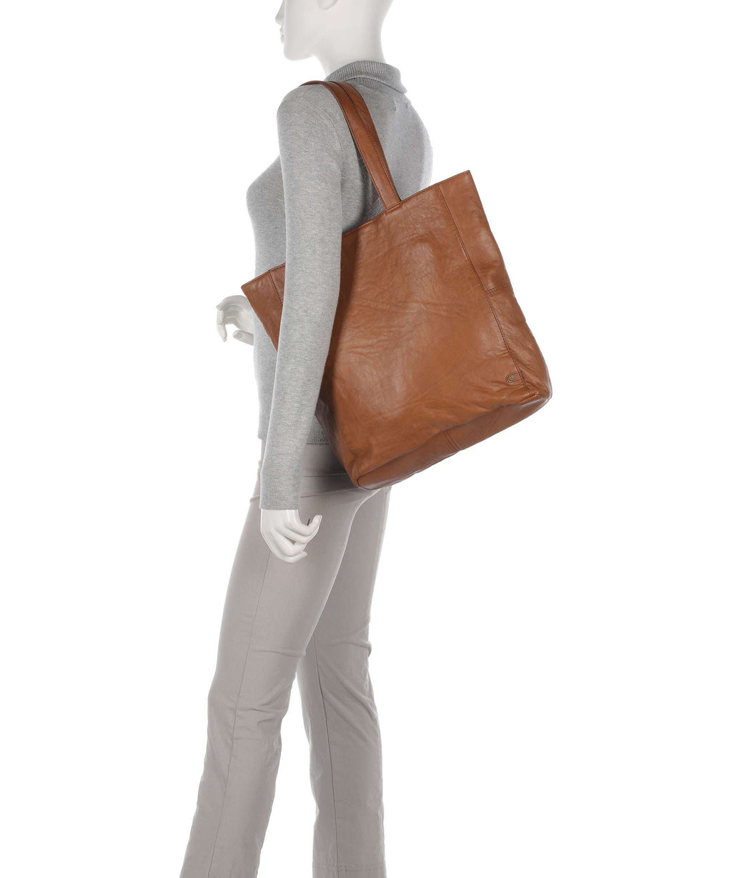 Depeche Power Field Utility Modern Tote bag cognac