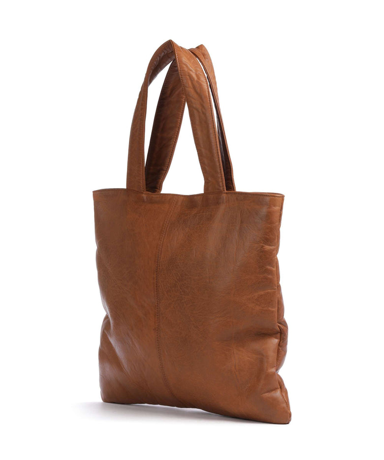 Depeche Power Field Tote bag cognac