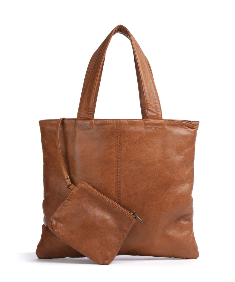 Depeche Power Field Tote bag cognac